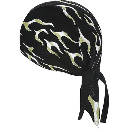 DOO Rags Dew Rag Skull Cap Pirate Hat Cycling Bandana Motorcycle Biker Cooling Head Wrap Beanie Helmet Liner